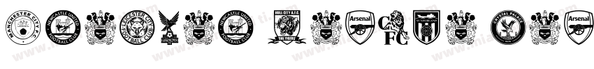 Premier League Heavy字体转换